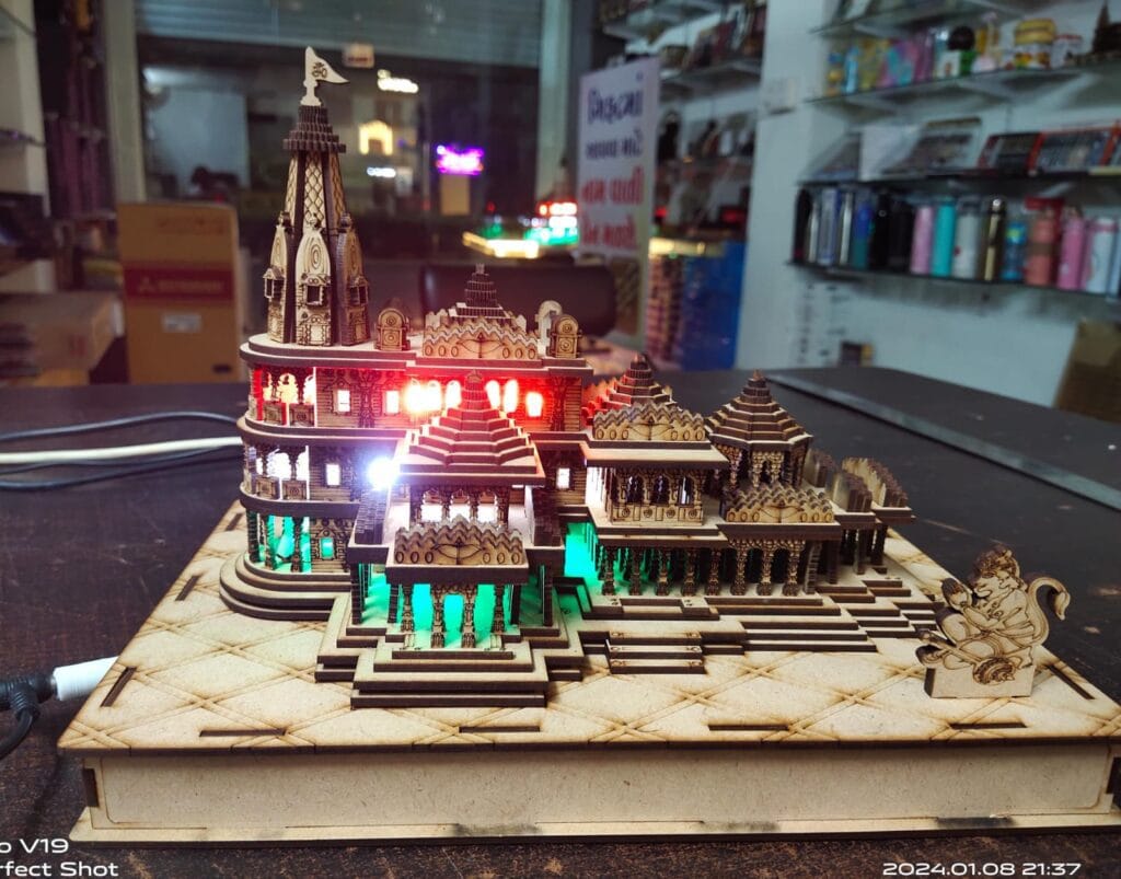 Ram Mandir Miniature
