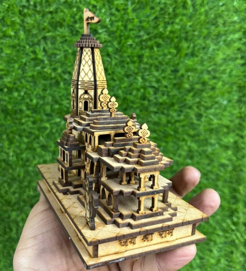 Ram mandir miniature