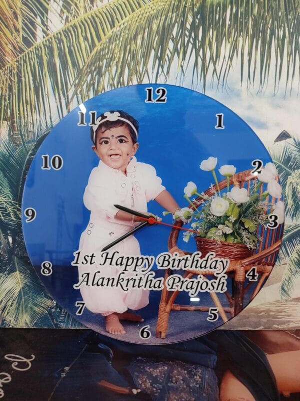 Customised Acrylic Clock - Image 4