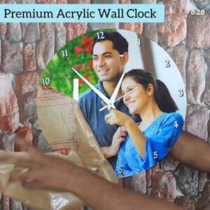Customised Acrylic Clock