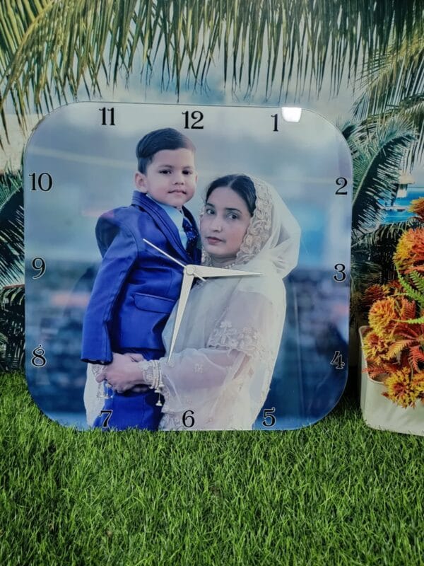 Customised Acrylic Clock - Image 2