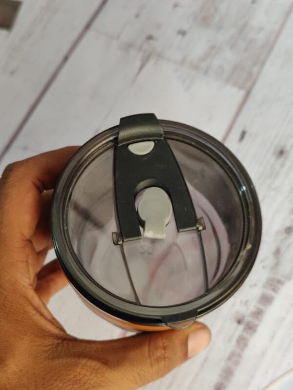 Personalized glass tumbler with lid - Image 4