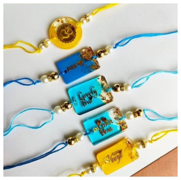 Customised Resin Rakhi