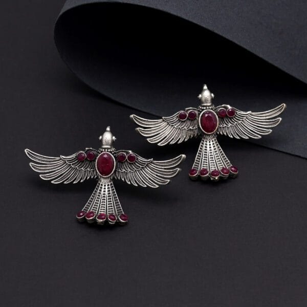 Rani Color Oxidised Earrings