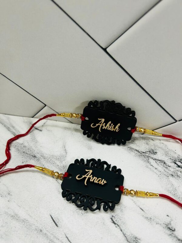 Customised Mdf Name Rakhi